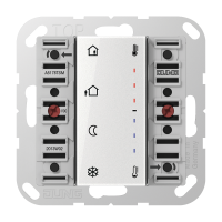 KNX room temperature controller - JUNG (pavadinimas tikslinamas)
