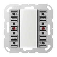push-button, 2-gang - JUNG (pavadinimas tikslinamas)
