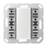 Universal push-button module 1-gang - JUNG (pavadinimas tikslinamas)