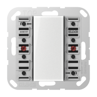 Universal push-button module 2-gang - JUNG (pavadinimas tikslinamas)