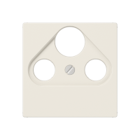 centre plate for TV-FM-SAT socket - JUNG (pavadinimas tikslinamas)