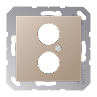 centre plate f.Hifi socket - JUNG (pavadinimas tikslinamas)