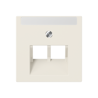 centre plate for modular jack socket - JUNG (pavadinimas tikslinamas)