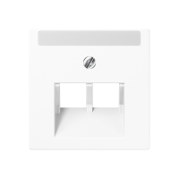 centre plate for modular jack socket - JUNG (pavadinimas tikslinamas)