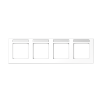 4-gang frame - JUNG (pavadinimas tikslinamas)