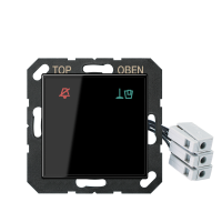Hotel centre plate glass 24 V, cor. unit - JUNG (pavadinimas tikslinamas)