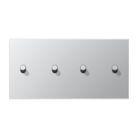 Centre plate 2-gang horiz. 2+2 toggle - JUNG (pavadinimas tikslinamas)