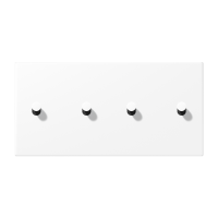 Centre plate 2-gang horiz. 2+2 toggle - JUNG (pavadinimas tikslinamas)