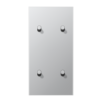 Centre plate 2-gang verti. 2+2 toggle - JUNG (pavadinimas tikslinamas)