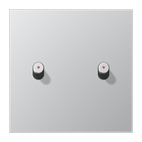Centre plate 1-gang w. 2 toggle for IL - JUNG (pavadinimas tikslinamas)