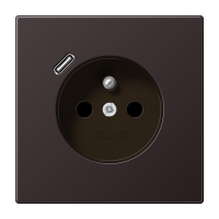 Socket fren/belg with USB type C - JUNG (pavadinimas tikslinamas)