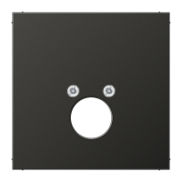 Centre plate for 1 loudsp. or BNC socket - JUNG (pavadinimas tikslinamas)