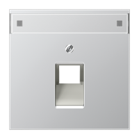 centre pl.f.1-gang mod. jack sockets - JUNG (pavadinimas tikslinamas)