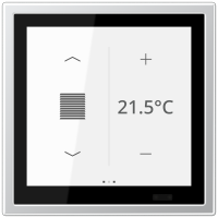 Valdiklis KNX aliumininis LS Touch - JUNG