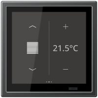 Valdiklis KNX antracito spalvos LS Touch - JUNG