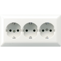 3-gang socket - JUNG (pavadinimas tikslinamas)