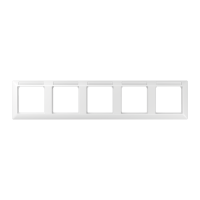 5-gang frame - JUNG (pavadinimas tikslinamas)
