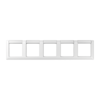 5-gang frame - JUNG (pavadinimas tikslinamas)