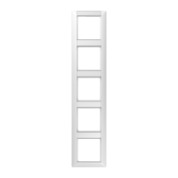5-gang frame - JUNG (pavadinimas tikslinamas)