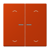 JUNG HOME push-button 2-gang with arrow - JUNG (pavadinimas tikslinamas)