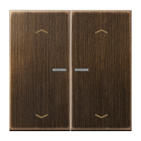 JUNG HOME push-button 2-gang with arrow - JUNG (pavadinimas tikslinamas)