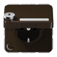 Schuko socket with hinged lid - JUNG (pavadinimas tikslinamas)
