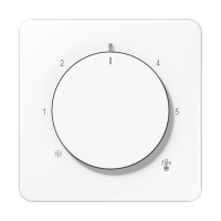 Centre plate with knob room thermostat - JUNG (pavadinimas tikslinamas)