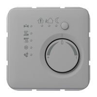 KNX room temperature controller - JUNG (pavadinimas tikslinamas)