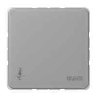 KNX room temperature controller - JUNG (pavadinimas tikslinamas)