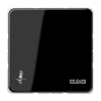 KNX room temperature controller - JUNG (pavadinimas tikslinamas)