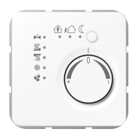 KNX room temperature controller - JUNG (pavadinimas tikslinamas)