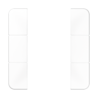 cover kit 3-gang, complete - JUNG (pavadinimas tikslinamas)