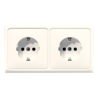 2-gang SCHUKO-socket - JUNG (pavadinimas tikslinamas)