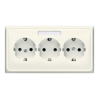 3 gang Schuko socket - JUNG (pavadinimas tikslinamas)