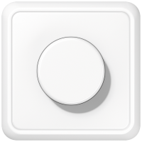 Rotary dimmer LED with rotary on/off - JUNG (pavadinimas tikslinamas)