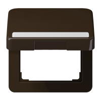 c.plate w.hinged lid/ inscrip. plate - JUNG (pavadinimas tikslinamas)