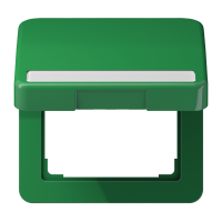 c.plate w.hinged lid/ inscrip. plate - JUNG (pavadinimas tikslinamas)