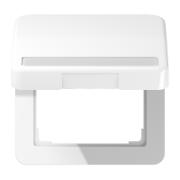 c.plate w.hinged lid/ inscrip. plate - JUNG (pavadinimas tikslinamas)