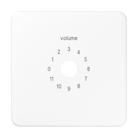 centre plate for volume control unit - JUNG (pavadinimas tikslinamas)
