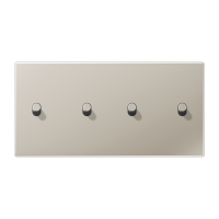 Centre plate 2-gang horiz. 2+2 toggle - JUNG (pavadinimas tikslinamas)