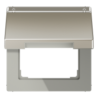 centre plate with hinged lid - JUNG (pavadinimas tikslinamas)
