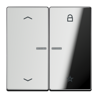 eNet push-button universal 1-gang - JUNG (pavadinimas tikslinamas)