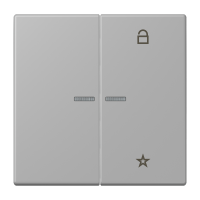 eNet push-button universal 1-gang - JUNG (pavadinimas tikslinamas)