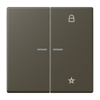 eNet push-button universal 1-gang - JUNG (pavadinimas tikslinamas)
