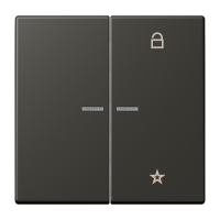 eNet push-button universal 1-gang - JUNG (pavadinimas tikslinamas)