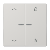 eNet push-button universal 1-gang - JUNG (pavadinimas tikslinamas)