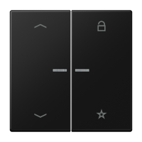 eNet push-button universal 1-gang - JUNG (pavadinimas tikslinamas)
