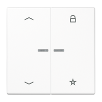 eNet push-button universal 1-gang - JUNG (pavadinimas tikslinamas)