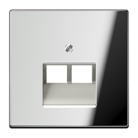 centre pl.f.2-gang mod. jack sockets - JUNG (pavadinimas tikslinamas)