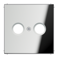 cover plate f. TV/FM socket - JUNG (pavadinimas tikslinamas)